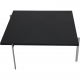 Poul Kjærholm PK-61 coffee table in black slate