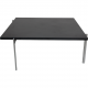 Poul Kjærholm PK-61 coffee table in black slate