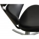 Erik Jørgensen Corona chair in black leather