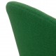 Verner Panton Cone chair i grønt stof